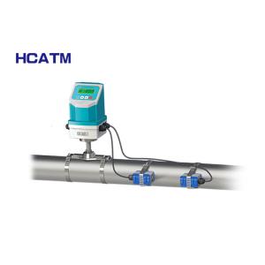 RS485 LCD Display IP68 DN15 Ultrasonic Liquid Flow Meter