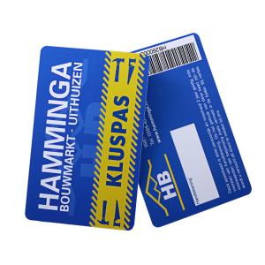 Membership Plastic PVC Card , Cheap PVC Barcode Card Printing
