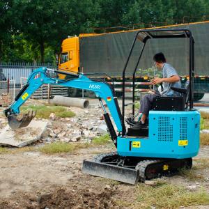 New Mini Excavator Prices 1700kg 1.7 Ton Excavators Small Digger Bagger With Ce