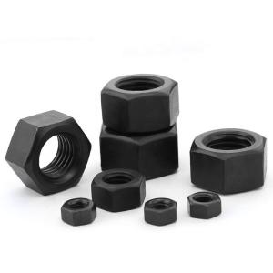 Wholesale Grade 4.8/ 8.8/ 10.9/ 12.9 Carbon Steel Hex Nuts M3 to M100 for Oil and Gas Industry from china suppliers