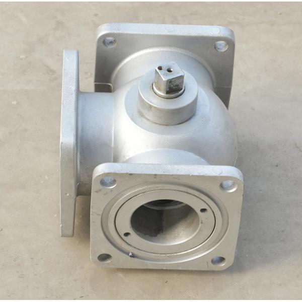 Stainless Steel Four-position Three-way Ball Valve for Tank Trucks Working Voltage / Nominal Pressure 1.6Mpa Performance