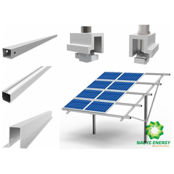 Quality Solar Mounting Bracket Panel Solar Farm Solar Pole Ground Mounting System for sale