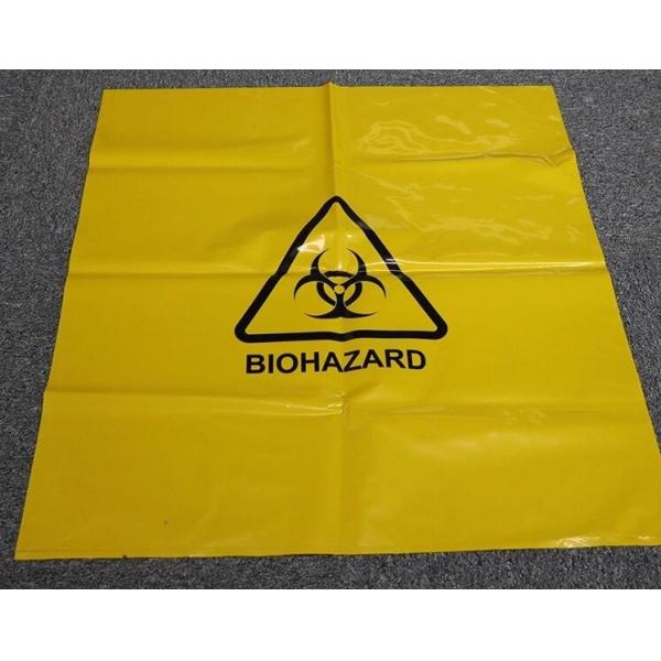 Infectious Emergency Autoclavable Biohazard Bag On Roll Warning Label/Sterilizat