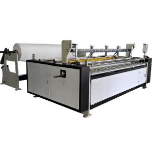 Youdeng Automatic toilet paper tissue roll rewinding convert making rotary