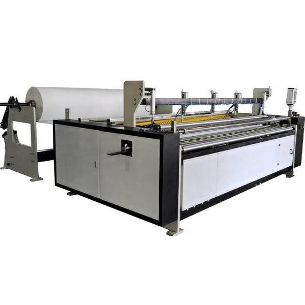 Youdeng Automatic toilet paper tissue roll rewinding convert making rotary