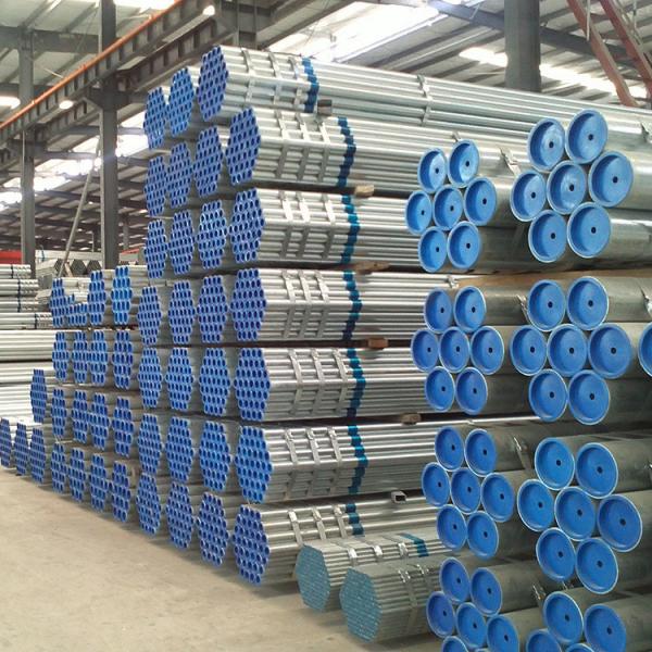 Quality Seamless St52	Galvanized Round Tubing Ss400 A36  Hot Galvanized Steel Pipe for sale