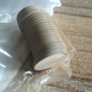 China Round Shape Piezo Ceramic Plate 33x3 PZT8 Material For Industry Φ10ｘΦ5  ｘ2 on sale