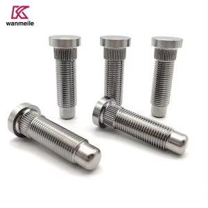 Wholesale high strength gr5 Ti6al4v titanium wheel hub bolt m12 m14 for Auto part from china suppliers
