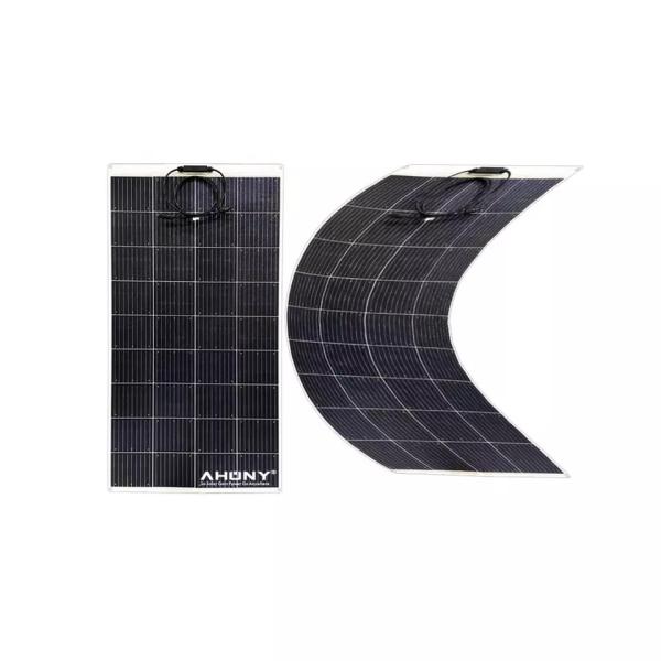 Quality 150w 160w Bendable Solar Panel Semi Flexible roof shingles off grid solar power system For Rv Camp Portable Generators Vans Fence for sale