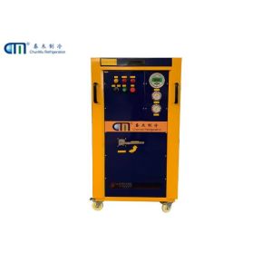 R22 R407c Refrigerant Ac Recovery Recycle Machine With 4HP Oil Less Compressor
