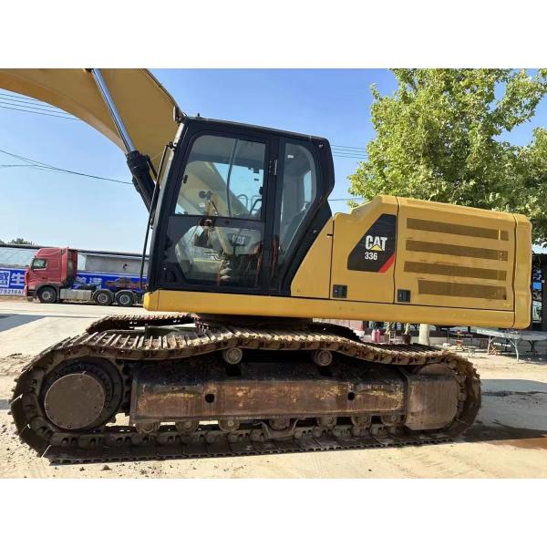 Japan Made CAT 336 Used Excavator Machine 37000 KG Operating Weight Good Condition