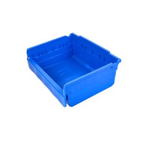 Collapsible Warehouse Storage Bins Stackable Plastic Crates Recyclable