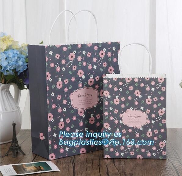 Custom made paper bag paper carrier bag luxury paper bag tote bag rope handle