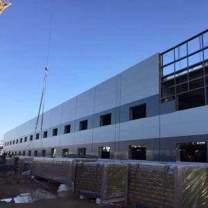 Galvanized Steel Structure Warehouse Building with H-Section Frame