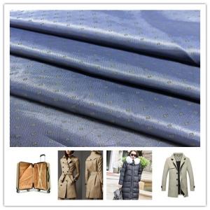 Geometric Pattern Anti Static Lining Fabric , Anti - Tear Lining Polyester