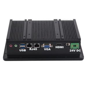 7 Inch Embedded Touch Panel PC with 32G/64G/128G/256G SSD and 12-36V Input