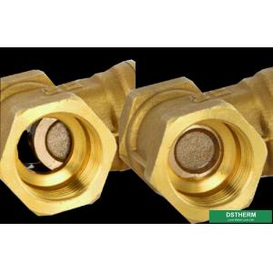 Cast Iron Handle Customized Brand Brass Gate Valve Double Female Heavier type