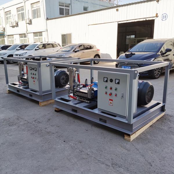 Hydrojet Ultra High Pressure Water Jet Cleaning Rust Removal Paint 21750psi 5.28gal/Min