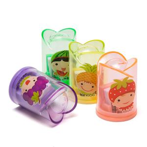 Wholesale Flower Transparent Hand Pencil Sharpener Silk Printing Logo from china suppliers