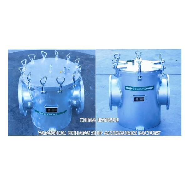 Carbon Steel Sea Water Filter For Ship Use Model:AS250 CB/T497-2012 With
