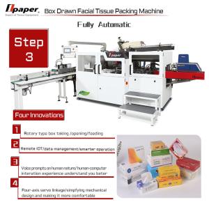 380V Voltage Facial Tissue Paper Making and Packaging Machine for Tissue Product