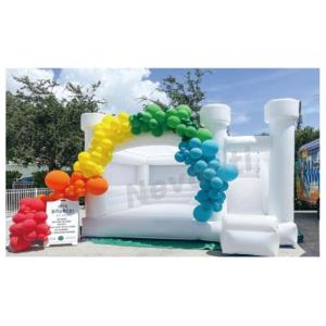 Wholesale Custom Logo Printed Commercial Bouncy Castle Wedding Inflatable Bounce House Bouncer from china suppliers