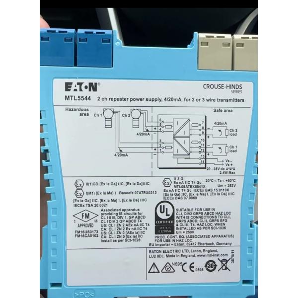 MTL5544 MTL Instruments Proximity Detector Interface Base Guideway Safety