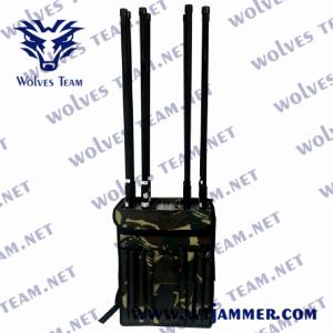 6 Bands Backpack Signal Jammer Manpack Portable Cell Phone Signal Type For Army​