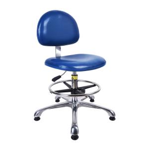Wholesale Ergonomic Armless Lab PU Leather Chairs from china suppliers