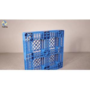 HDPE recyclable antislip racking plastic pallet for warehouse