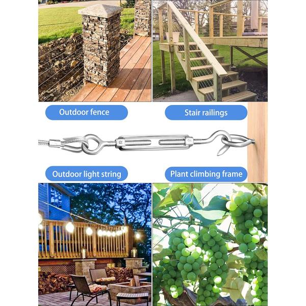 Electric Galvanized Closed Body Turnbuckle Din1478 with Polished Surface Treatment