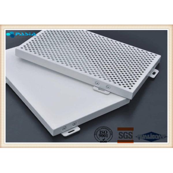 Fire Resistant Custom Aluminum Plate Perforated Aluminum Panels Erosion
