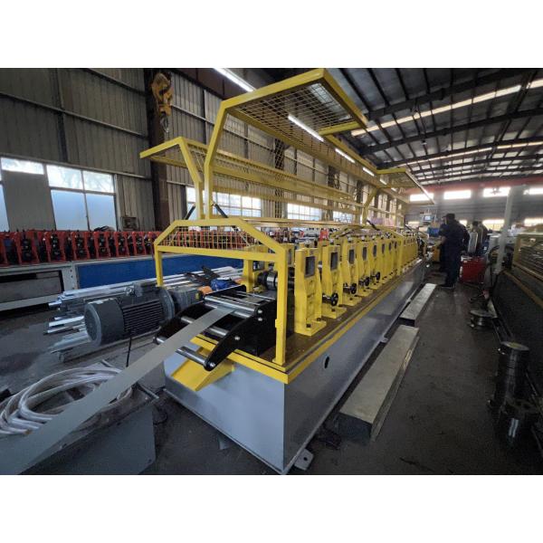 Quality 50-120m/min C U Stud Track Roll Forming Machine with Servo Following Cutting & Punching for sale
