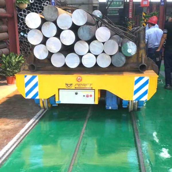 High Precision Motorized Transfer Trolley For Ring Production Line CE ISO Listed