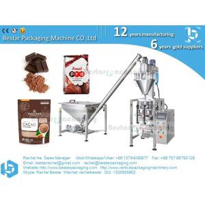 Automatic powder packing machine flour packaging machine with auger filler and
