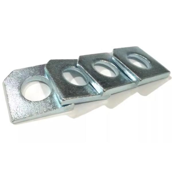 M5 M8 Carbon steel Galvanized sqaure wahser Grade8.8 Class 8.8 Customized Zinc Plating