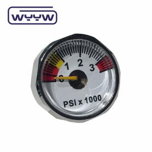 OEM ODM Mini Pressure Gauge 300bar PCP Manometer 23mm