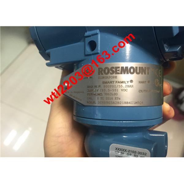 Rosemount 3051 Pressure Transmitter 3051TG3A2B21BB4I1M5Q4 0-5516KPA