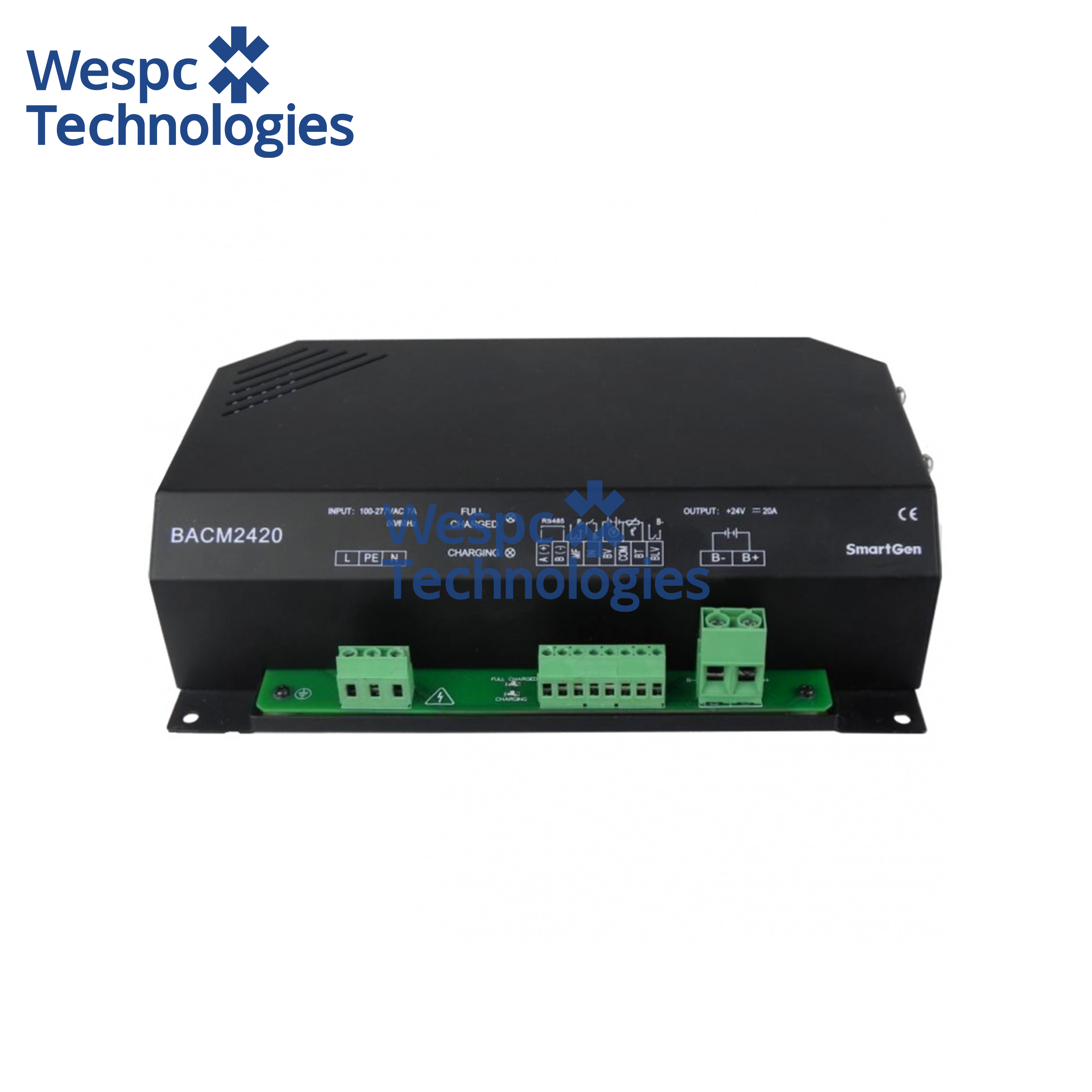 WESPC Original Smartgen BACM2420 Battery Charger Floating Charger