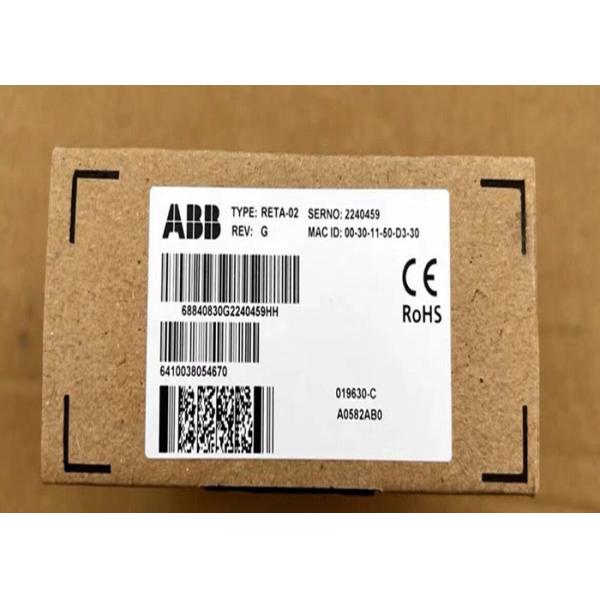 3ABD68840830 RETA-02 Ethernet PROFINET I/O Modbus/TCP Adapter for control