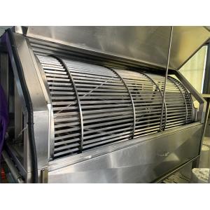 Stable Industrial Fish Scale Removing Machine , Wear Resistant Fish Descaling