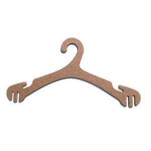 Biodegradable Paper Hangers with 1.5mm 2mm 2.5mm Thickness for Eco-Friendly