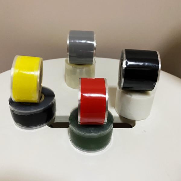 Durable Silicone Wrap Tape , Bicycle Handlebar Self Bonding Electrical Tape