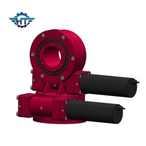 China SDE Model Dual Axis Small Slew Drive With Brushed Motor For PV Tracking System on sale China SDE Model Dual Axis Small Slew Drive With Brushed Motor For PV Tracking System on sale