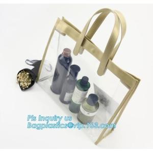 Custom Brand 100% ECO-Friendly Plastic/PP/PVC Handle bag for toy package, handle
