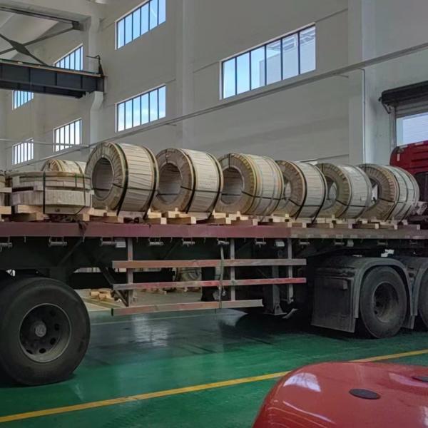 304 / 304L / 304H Stainless Steel Strip Band 0.1 - 3.0mm Cold Rolled SS Strip Precision Slit Cutting