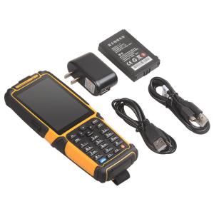 IP64 Rugged WIFI Handheld PDA Devices RFID Reader Laser Barcode Scanner
