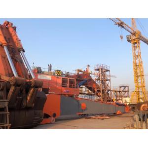 China Durable Long Reach Excavator Booms 18 Meter River Constructin For Hitachi EX300 EX470 on sale