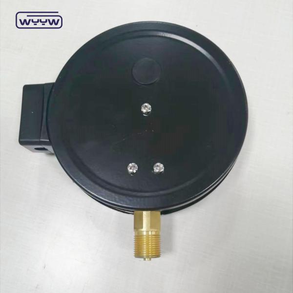 Quality 2.5% Precision Electric Contact Pressure Gauge Bottom Or Back Connection Mounting Type for sale