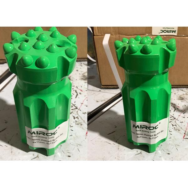 T45 Retractable Drill Bit For Mining / Construction , Tungsten Carbide Forging